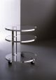 Acryl glass trolley