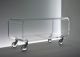 Acryl glass trolley