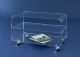 Acryl glass trolley / TV unit
