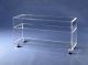Acryl glass trolley