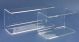 Acryl glass shelf unit