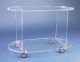Acryl glass trolley