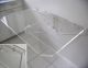 Acryl glass folding dining table